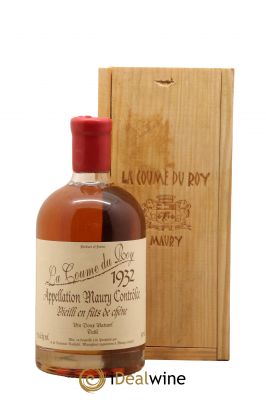 Maury Vin Doux Naturel Vieilli en Fûts de Chêne Tuilé Domaine de la Coume du Roy 50Cl 1932 - Lot de 1 Bottiglia