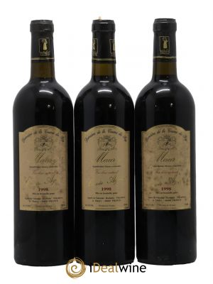 Maury Vin Doux Naturel Cuvée Agnes Domaine de la Coume du Roy 1998 - Lot of 3 Bottles