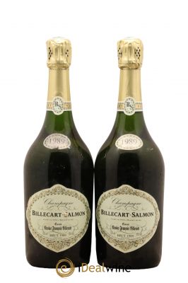 Brut Nicolas François Billecart Billecart-Salmon 1989 - Lot de 2 Flaschen
