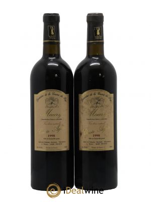Maury Vin Doux Naturel Cuvée Agnes Domaine de la Coume du Roy 1998 - Lot of 2 Bottles