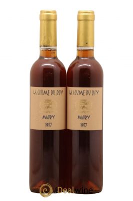 Maury Vin Doux Naturel Domaine de la Coume du Roy 50Cl 1977 - Lot de 2 Bottles