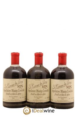 Maury Vin Doux Naturel Tuilé Vieilli en Fûts de Chêne Domaine de la Coume du Roy 50Cl 1975 - Lot de 3 Bottles