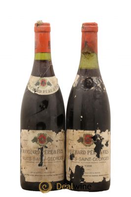 Nuits Saint-Georges Bouchard Père & Fils 1986 - Posten von 2 Flaschen