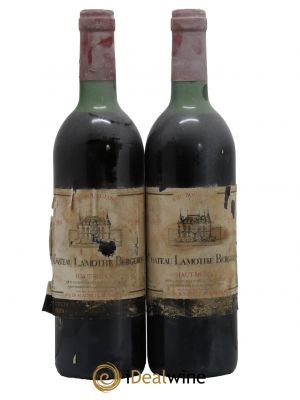 Château Lamothe Bergeron Cru Bourgeois 1989 - Lot de 2 Bottiglie