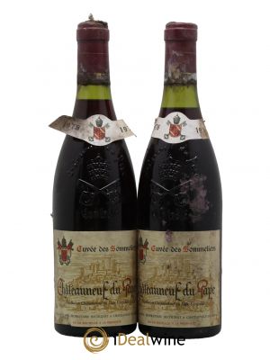 Châteauneuf-du-Pape Cuvée des Sommeliers Domaine Jacques Mestre 1978 - Lot de 2 Bottiglie