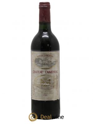 Château Camensac 5ème Grand Cru Classé 1986 - Lot de 1 Bottle