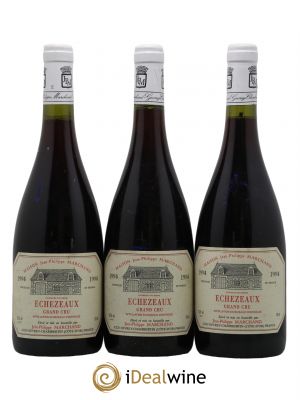Echezeaux Grand Cru Domaine Jean Philippe Marchand 1994 - Lot of 3 Bottles