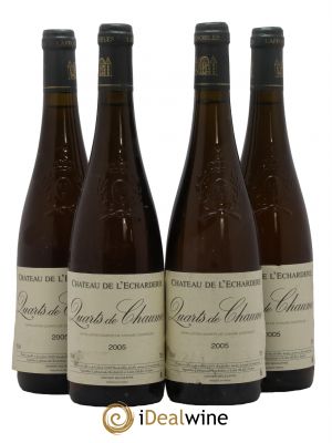 Quarts de Chaume Château de l'Echarderie 2005 - Lot of 4 Bottles