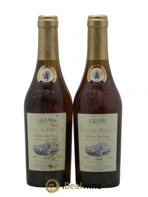 Côtes du Jura Vin de Paille Domaine Grand Frères 1998 - Lot of 2 Half-bottles