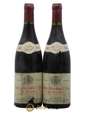 Auxey-Duresses 1er Cru Les Duresses Domaine Creusefond 1999 - Lot de 2 Bottiglie