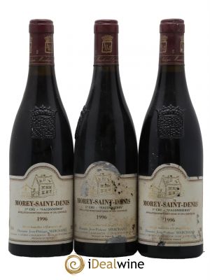Morey Saint-Denis 1er Cru Les Faconnières Domaine Jean-Philippe Marchand 1996 - Lotto di 3 Bottiglie