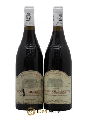 Gevrey-Chambertin 1er Cru Les Cazetiers Domaine Jean-Philippe Marchand 1995 - Lot de 2 Bottiglie