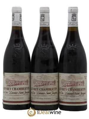 Gevrey-Chambertin 1er Cru Lavaux Saint Jacques Domaine Jean-Philippe Marchand 1995 - Lot de 3 Flaschen