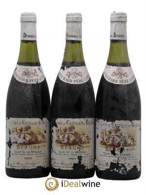 Beaune 1er Cru Clos de la Mousse Bouchard Père & Fils  1985 - Posten von 3 Flaschen