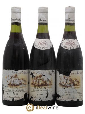 Beaune 1er Cru Clos de la Mousse Bouchard Père & Fils 1985 - Lot de 3 Bottiglie