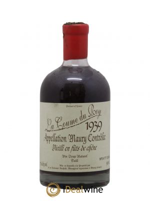 Maury Vin Doux Naturel Vieilli en Fûts de Chêne Domaine de la Coume du Roy  50 CL 1939 - Lot de 1 Bottle