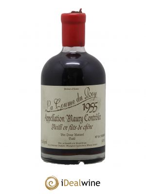 Maury Vin Doux Naturel Tuilé Vieilli en Fûts de Chêne Domaine de la Coume du Roy 50 cl 1955 - Lot de 1 Bouteille