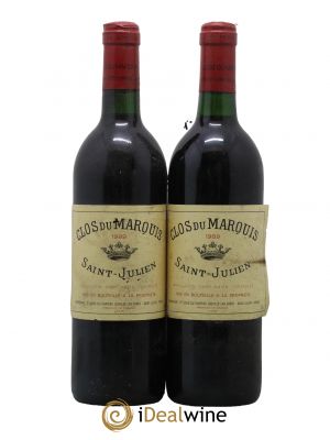 Clos du Marquis  1989 - Lotto di 2 Bottiglie