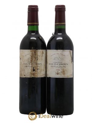 Château Haut Corbin Grand Cru  1989 - Lotto di 2 Bottiglie