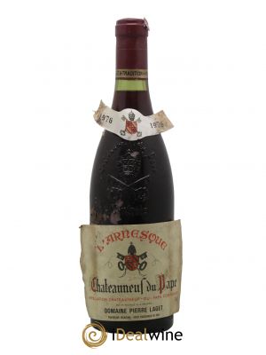 Châteauneuf-du-Pape L'arnesque Domaine  Pierre Laget 1976 - Lot de 1 Bottle