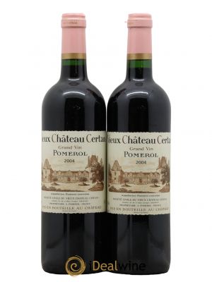 Vieux Château Certan 2004 - Lot de 2 Bottles