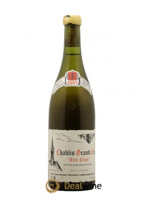 Chablis Grand Cru Les Clos Vincent Dauvissat (Domaine)  2007 - Lotto di 1 Bottiglia