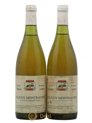 Puligny-Montrachet Louis Carillon & Fils  1989 - Lot of 2 Bottles