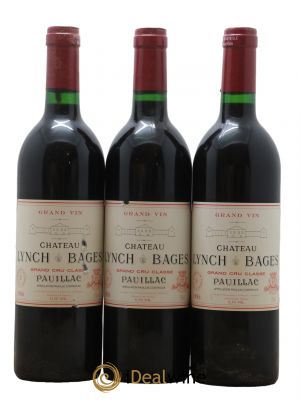 Château Lynch Bages 5ème Grand Cru Classé  1986 - Posten von 3 Flaschen