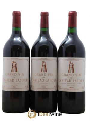 Château Latour 1er Grand Cru Classé  1994 - Lot of 3 Magnums