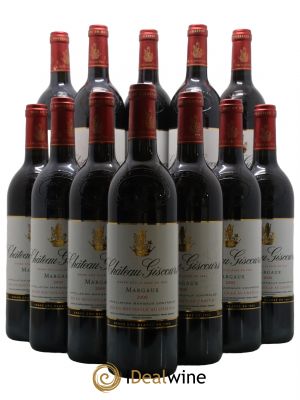 Bottles Château Giscours 3ème Grand Cru Classé 2000 - Lot de 12 Bottles