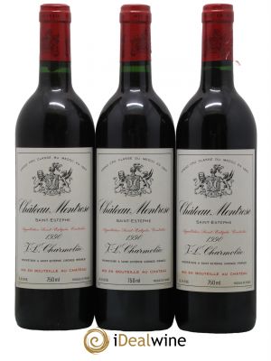 Château Montrose 2ème Grand Cru Classé  1990 - Lotto di 3 Bottiglie