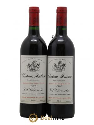 Château Montrose 2ème Grand Cru Classé  1990 - Lotto di 2 Bottiglie