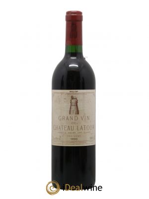 Château Latour 1er Grand Cru Classé 1990 - Lot de 1 Bottiglia