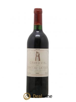 Château Latour 1er Grand Cru Classé 1990 - Lot de 1 Bottiglia