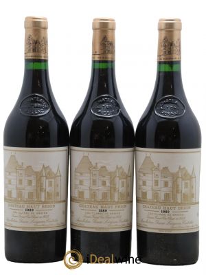 Château Haut Brion 1er Grand Cru Classé 1989 - Lot de 3 Bottles