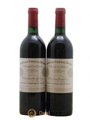 Château Cheval Blanc 1er Grand Cru Classé A 1985 - Lot de 2 Bottiglie