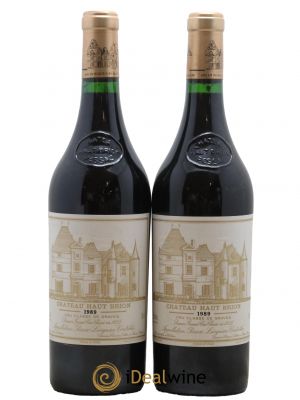 Château Haut Brion 1er Grand Cru Classé 1989 - Lot de 2 Flaschen