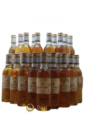 bottiglie Château Lafaurie-Peyraguey 1er Grand Cru Classé  1986 - Lotto di 24 Mezza bottiglias