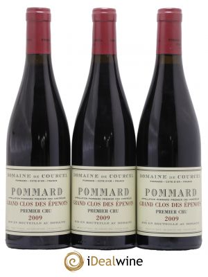 Pommard 1er Cru Grand Clos des Epenots de Courcel (Domaine)  2009 - Lot of 3 Bottles