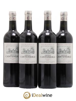 Château Cantemerle 5ème Grand Cru Classé 2019 - Lot de 4 Bottiglie