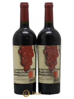 Petit Mouton Second Vin  2003 - Lotto di 2 Bottiglie
