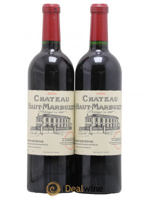Château Haut Marbuzet 2000 - Lot de 2 Bottles