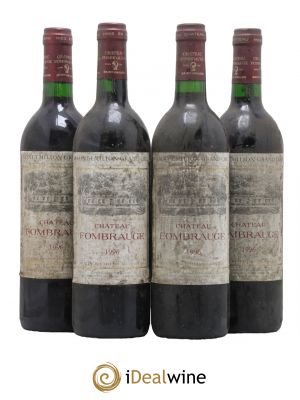 Château Fombrauge Grand Cru Classé 1996 - Lot de 4 Bottles
