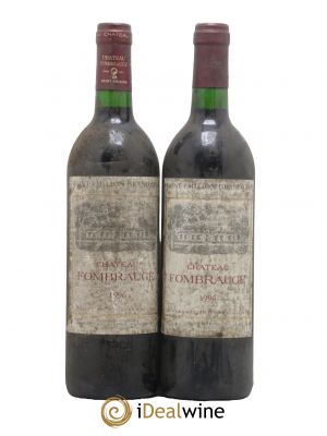 Château Fombrauge Grand Cru Classé  1996 - Posten von 2 Flaschen