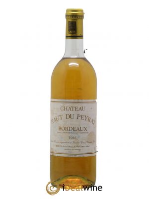 - Château Haut Du Peyrat 1986 - Lotto di 1 Bottiglia