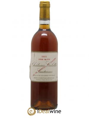 Château Gilette - Crème de Tête 1955 - Lot de 1 Bottle