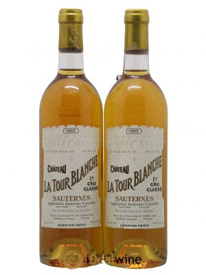 Château la Tour Blanche 1er Grand Cru Classé  1985 - Lotto di 2 Bottiglie