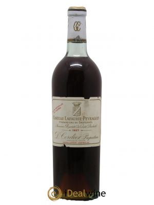 Château Lafaurie-Peyraguey 1er Grand Cru Classé  1927 - Lot of 1 Bottle
