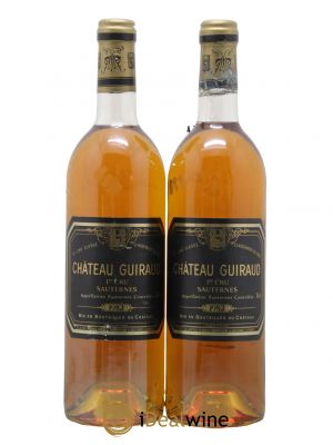 Château Guiraud 1er Grand Cru Classé 1982 - Lot de 2 Bottles