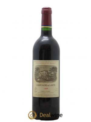 Carruades de Lafite Rothschild Second vin 1999 - Lot de 1 Flasche
